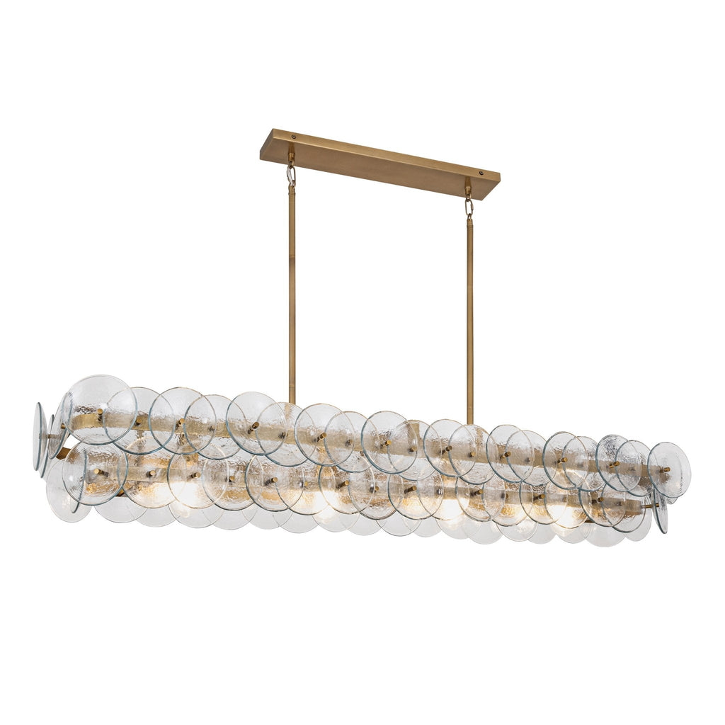 Denelena Glass Chandelier-Moonnatur