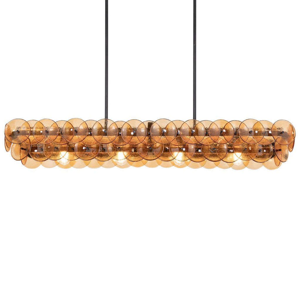 Denelena Glass Chandelier-Moonnatur