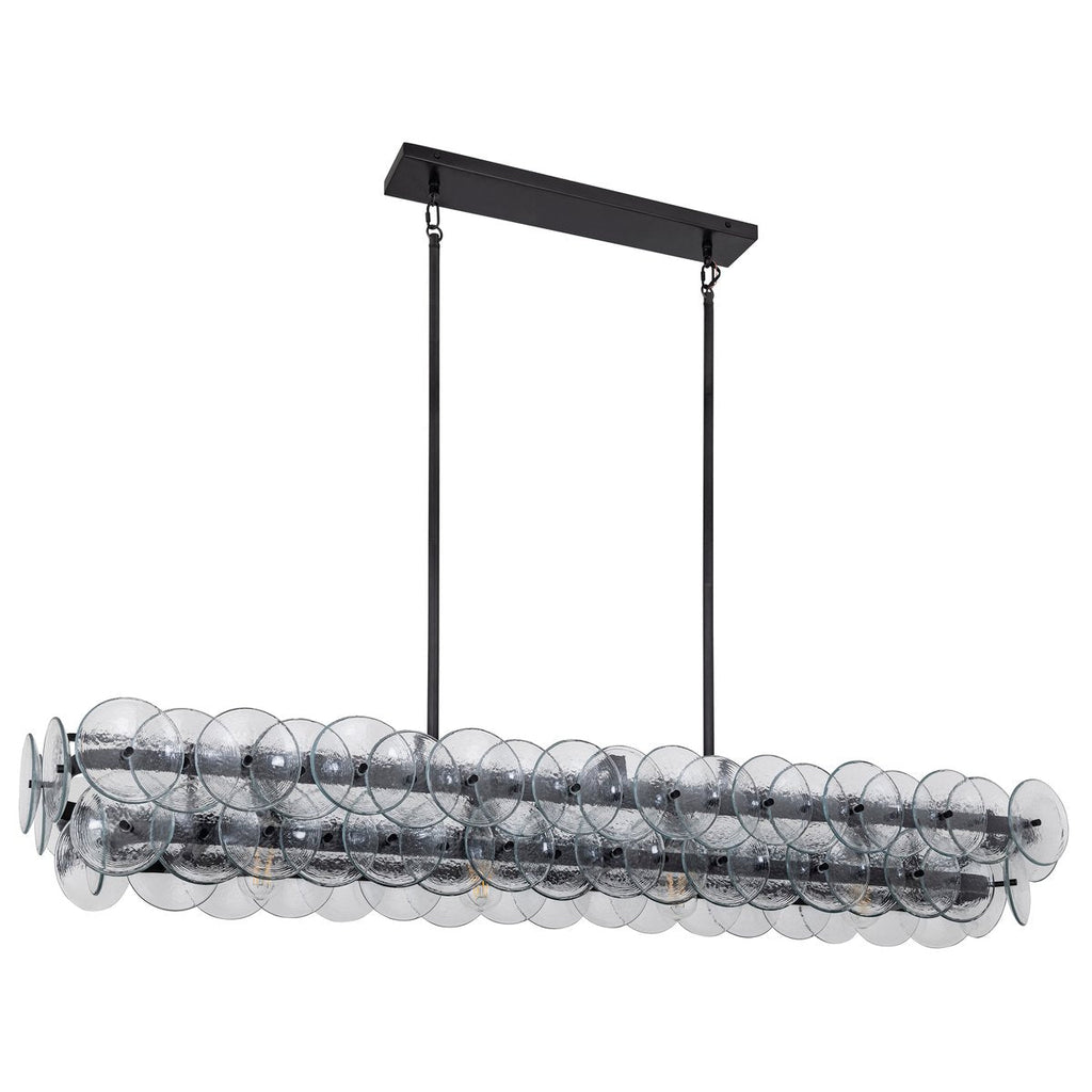 Denelena Glass Chandelier-Moonnatur