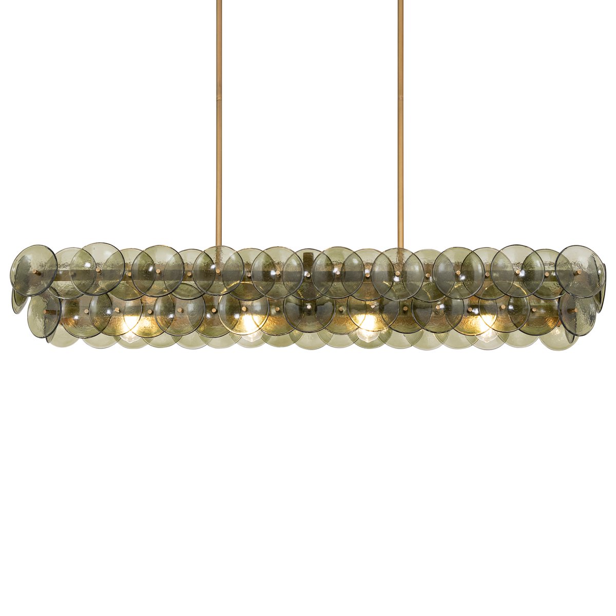 Denelena Glass Chandelier-Moonnatur