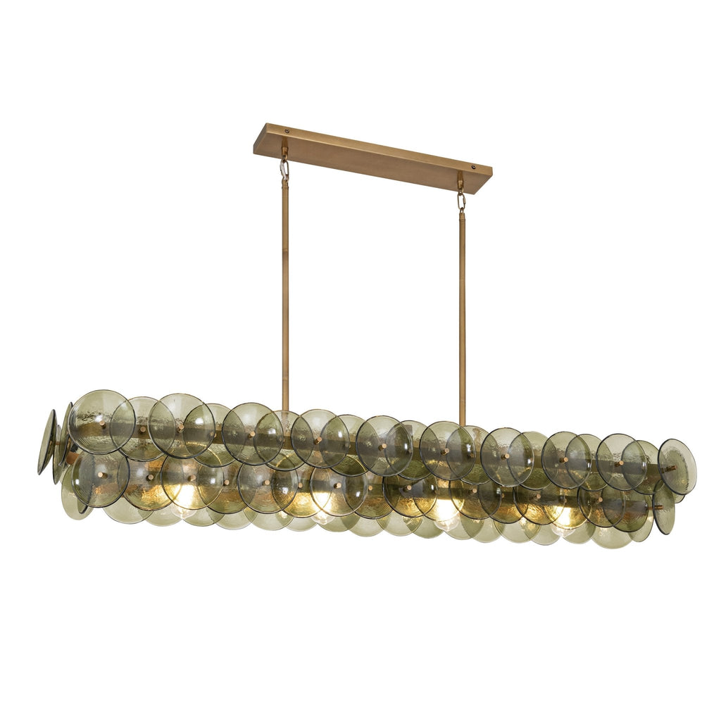 Denelena Glass Chandelier-Moonnatur