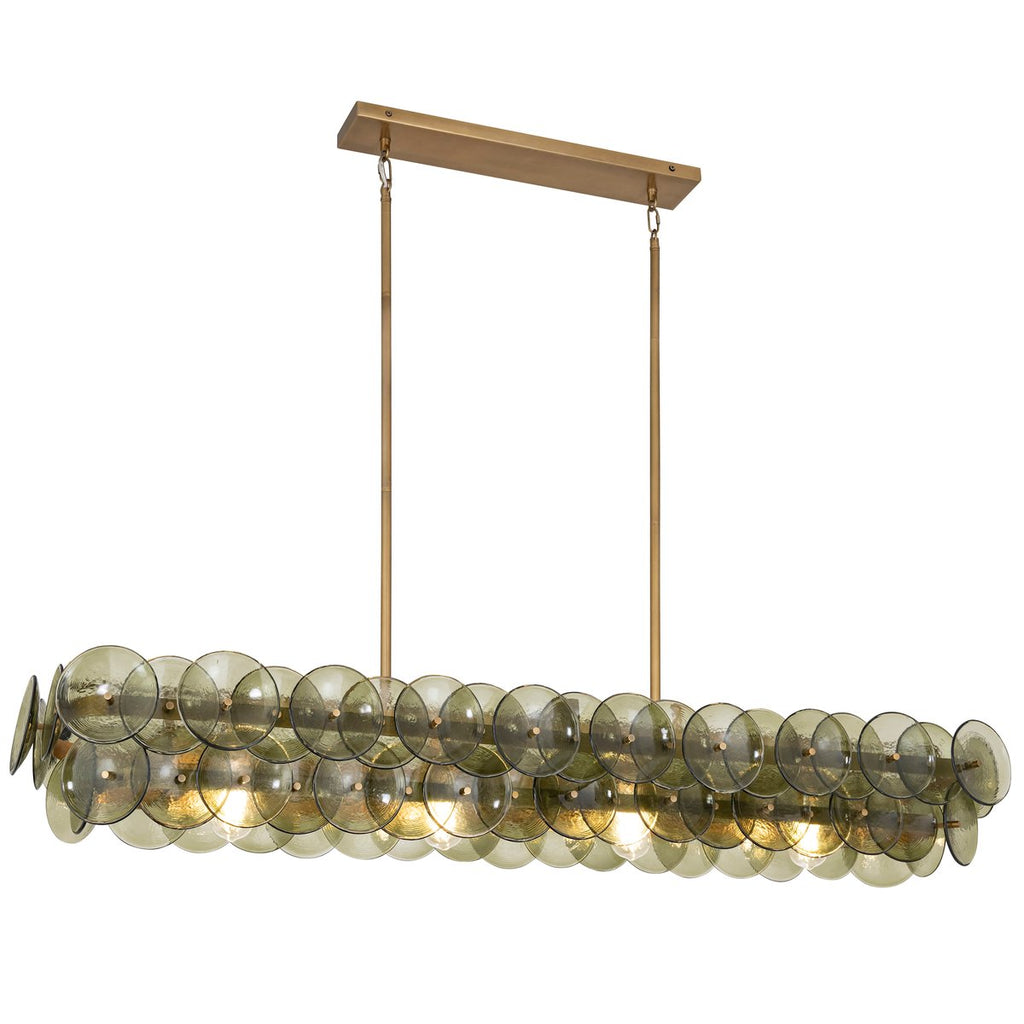 Denelena Glass Chandelier-Moonnatur