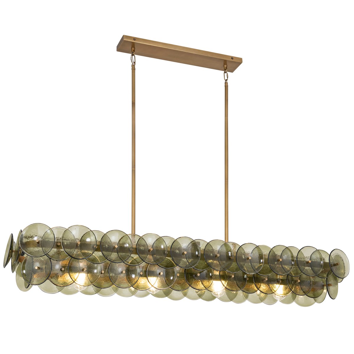 Denelena Glass Chandelier-Moonnatur