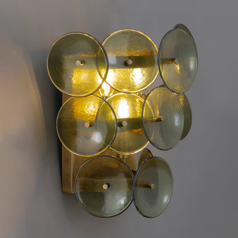 Cumberenna Glass Wall Light-Moonnatur