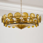 Iveria Glass Chandelier-Moonnatur