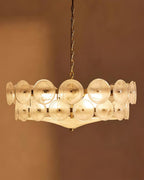 Hatherholm Glass Chandelier-Moonnatur