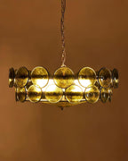 Hatherholm Glass Chandelier-Moonnatur