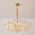 Hatherholm Glass Chandelier-Moonnatur