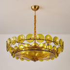 Hatherholm Glass Chandelier-Moonnatur