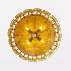 Hatherholm Glass Chandelier-Moonnatur
