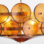 Hatherholm Glass Chandelier-Moonnatur
