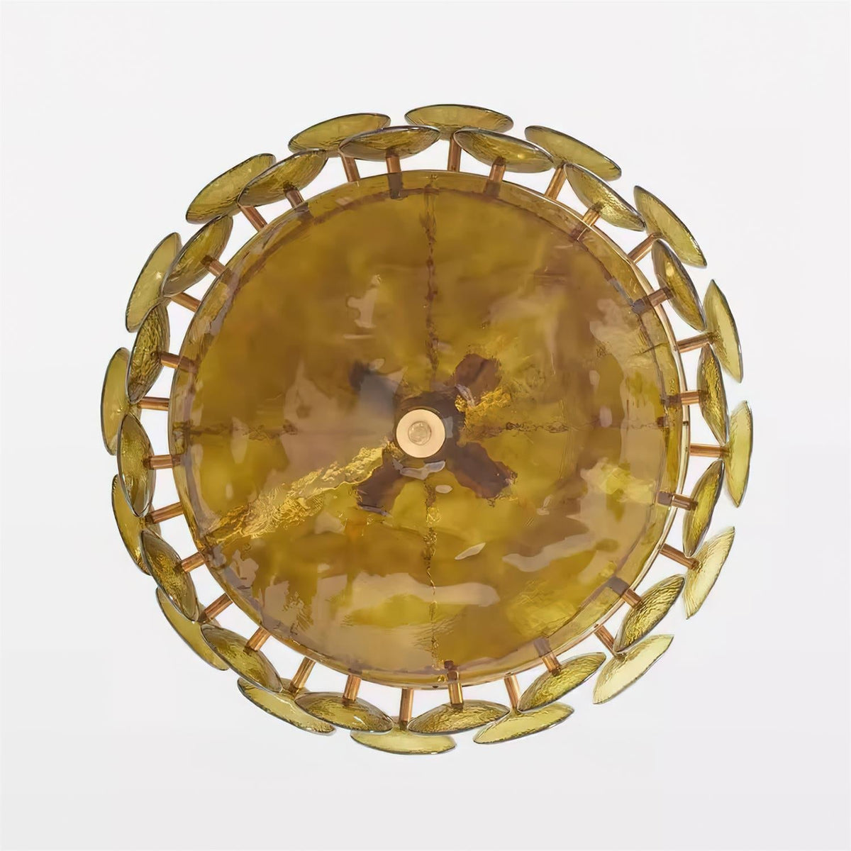 Hatherholm Glass Chandelier-Moonnatur