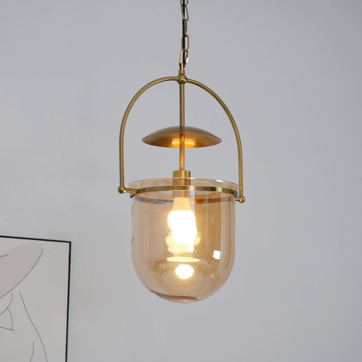 Pireva Glass Pendant Lamp-Moonnatur