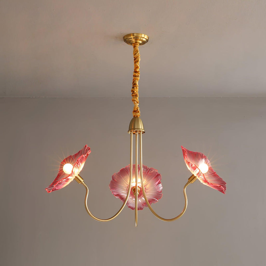 Denelheath Glass Chandelier-Moonnatur