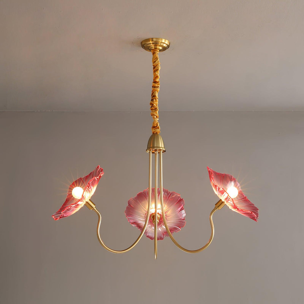 Denelheath Glass Chandelier-Moonnatur