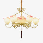 Gelmora Resin Chandelier-Moonnatur