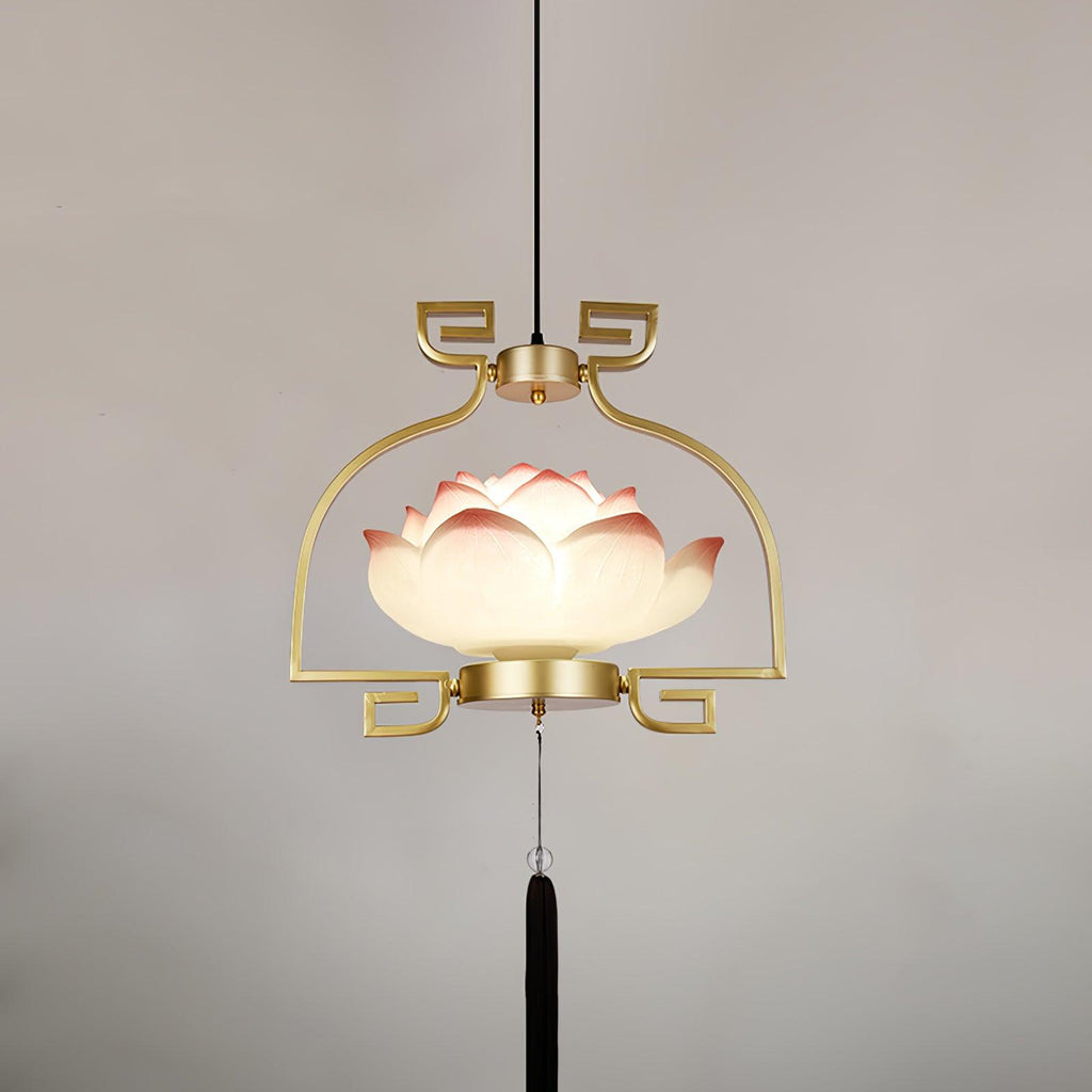 Gelmora Resin Chandelier-Moonnatur
