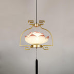 Gelmora Resin Chandelier-Moonnatur