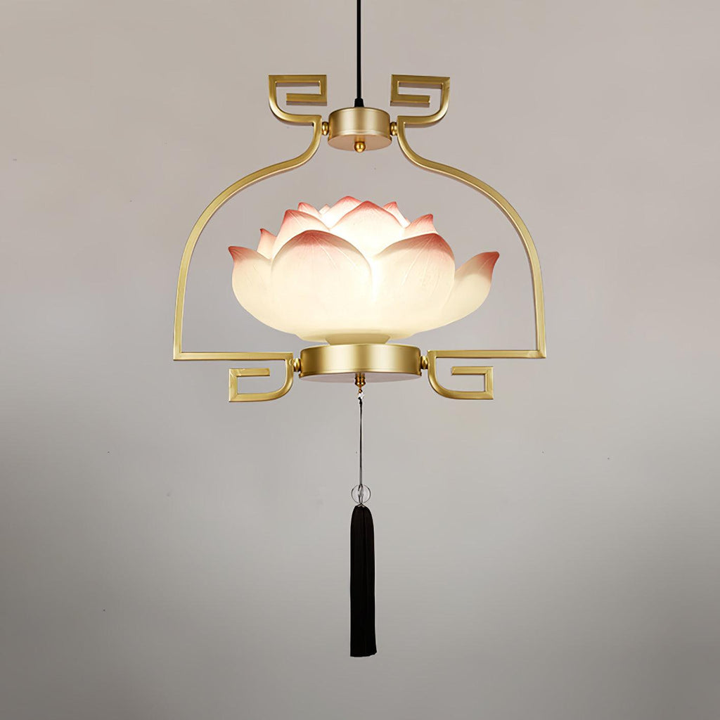Gelmora Resin Chandelier-Moonnatur