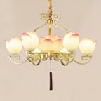 Gelmora Resin Chandelier-Moonnatur