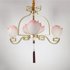 Gelmora Resin Chandelier-Moonnatur