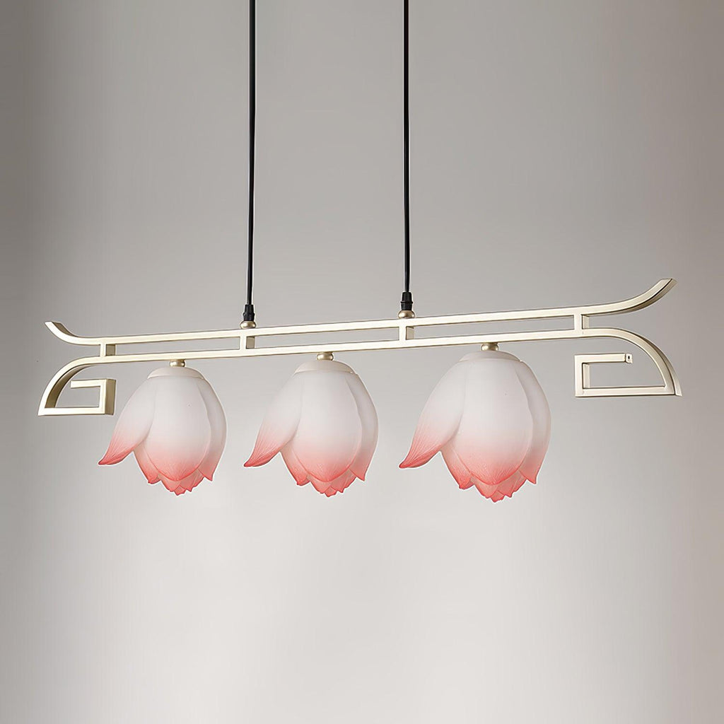 Gelmora Resin Chandelier-Moonnatur