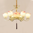 Gelmora Resin Chandelier-Moonnatur