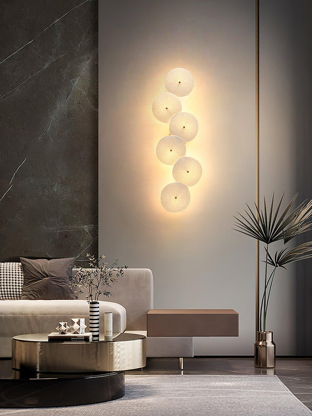Zoralia Ceramic Wall Lamp-Moonnatur
