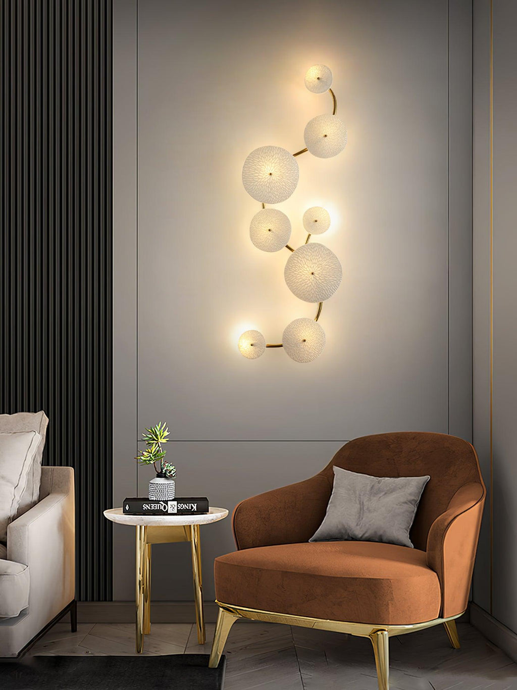 Zoralia Ceramic Wall Lamp-Moonnatur