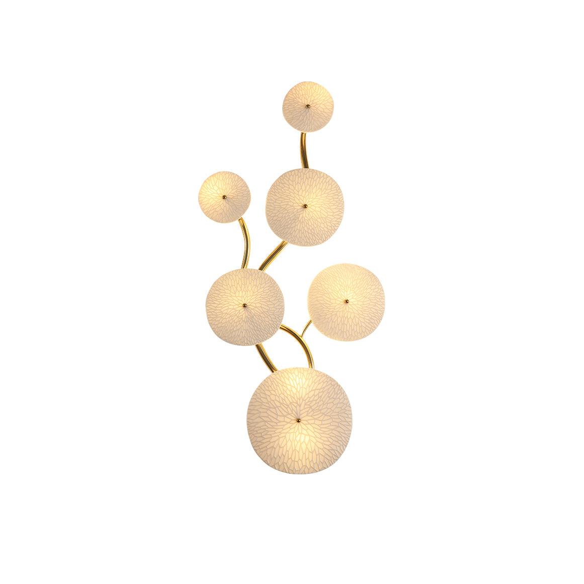 Savenwren Ceramic Wall Light-Moonnatur