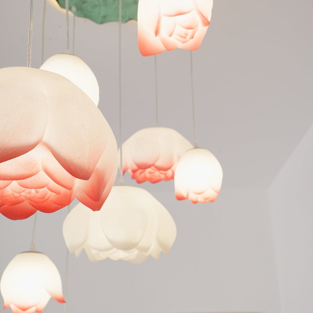 Lavenwyn Resin Chandelier-Moonnatur