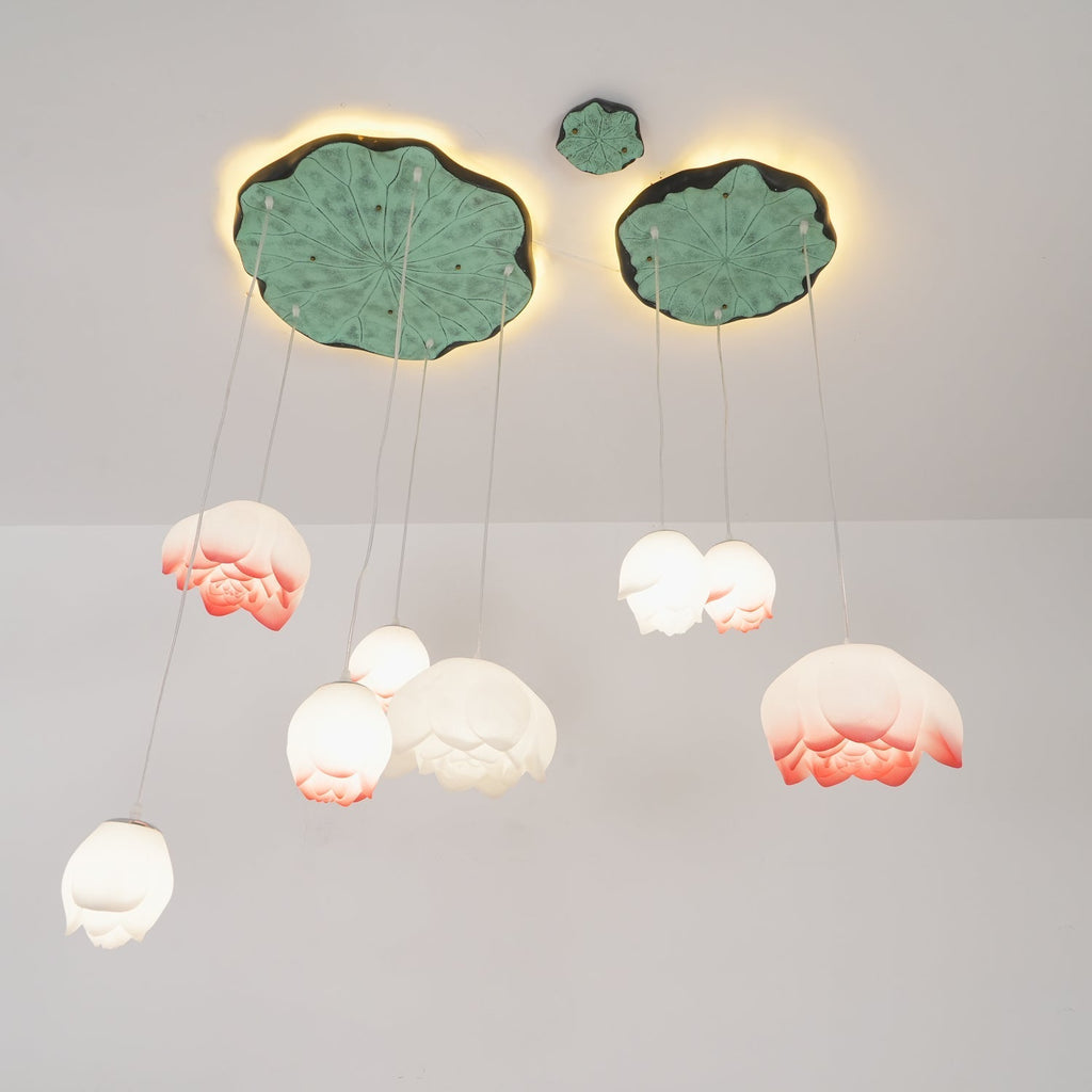 Lavenwyn Resin Chandelier-Moonnatur
