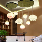 Lavenwyn Resin Chandelier-Moonnatur