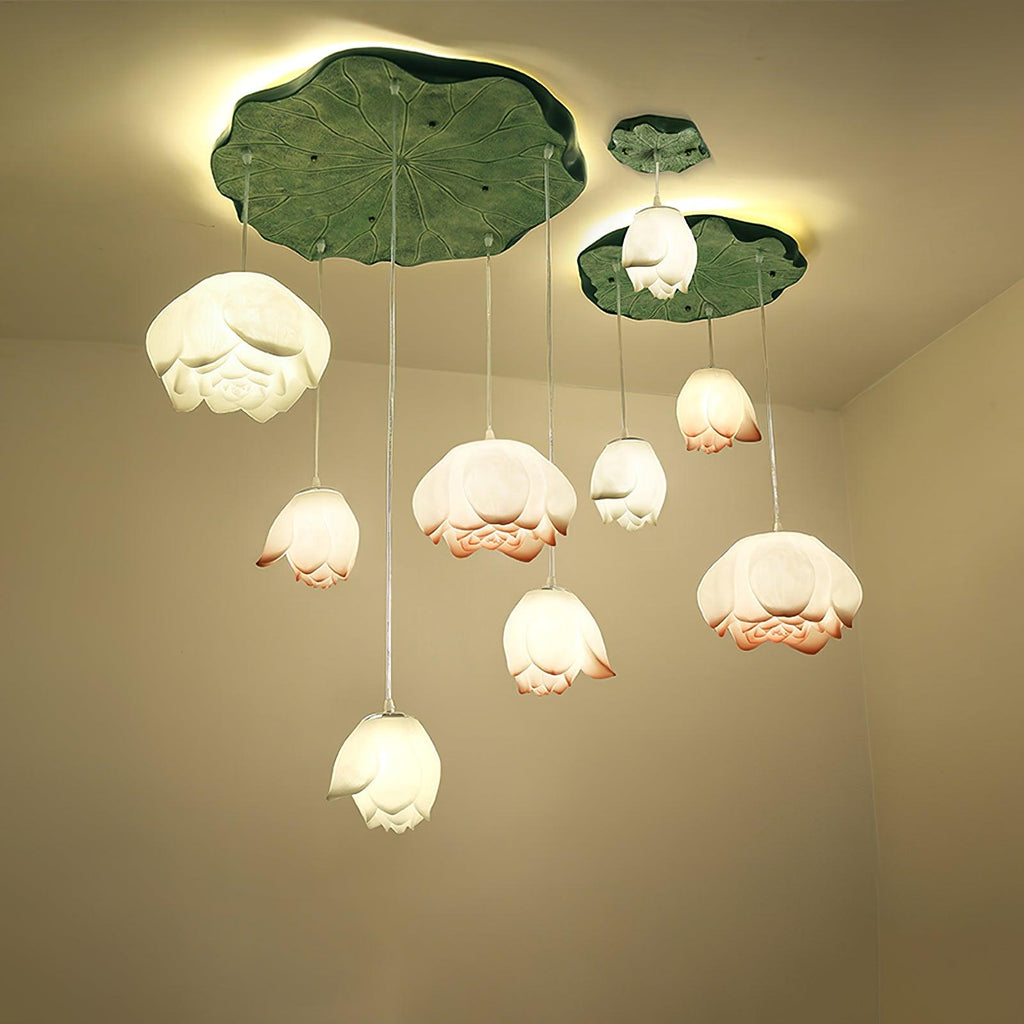 Lavenwyn Resin Chandelier-Moonnatur