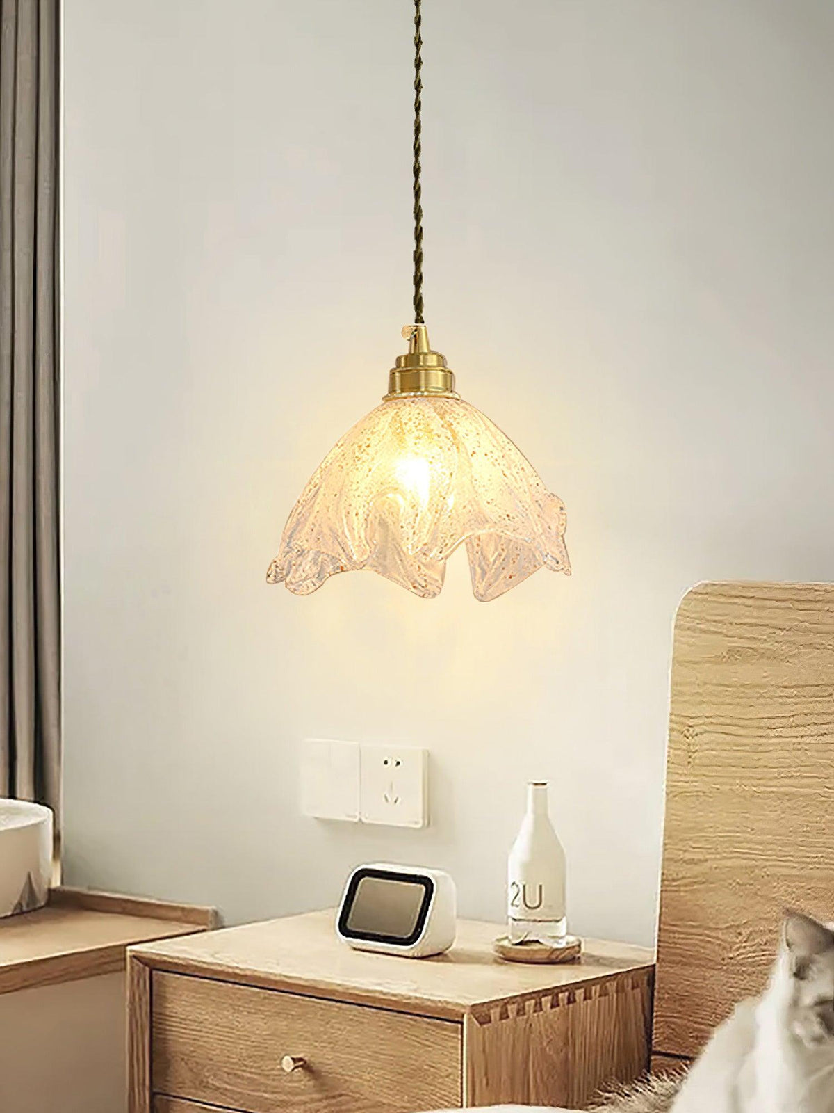 Celandelle Glass Pendant Light-Moonnatur