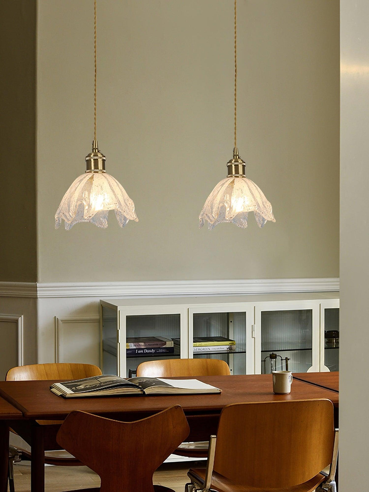 Celandelle Glass Pendant Light-Moonnatur