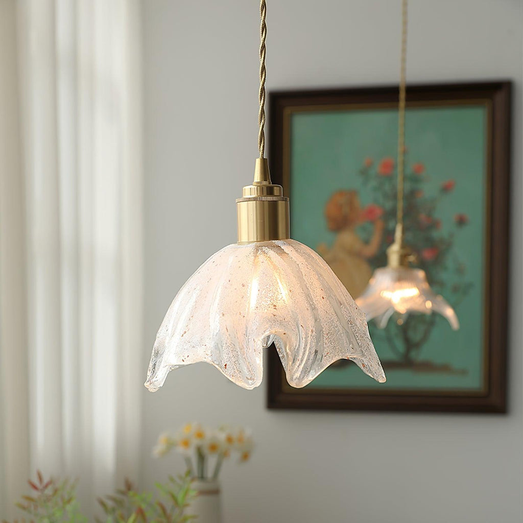 Celandelle Glass Pendant Light-Moonnatur
