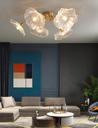 Idrisaria Glass Ceiling Light-Moonnatur