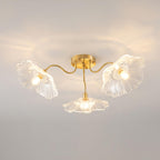 Idrisaria Glass Ceiling Light-Moonnatur