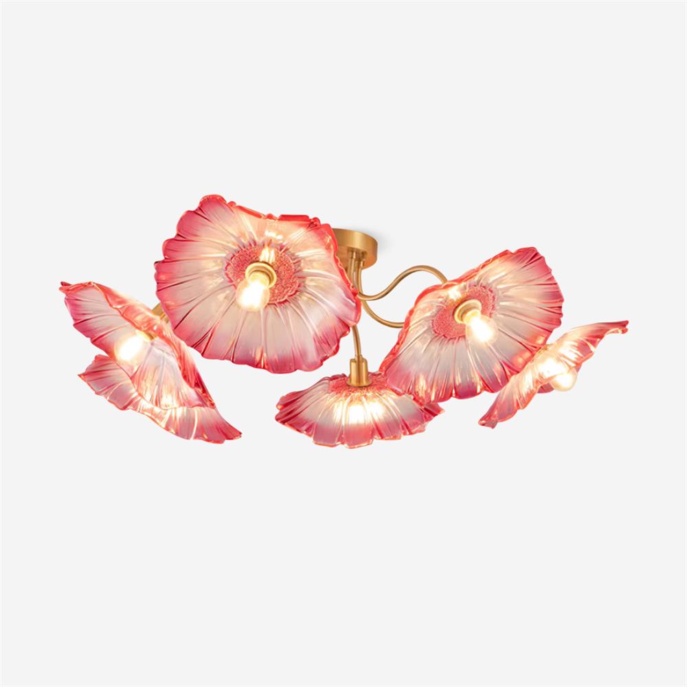 Idrisaria Glass Ceiling Light-Moonnatur