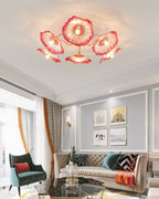 Idrisaria Glass Ceiling Light-Moonnatur