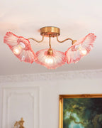 Idrisaria Glass Ceiling Light-Moonnatur