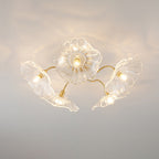 Idrisaria Glass Ceiling Light-Moonnatur