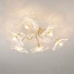 Idrisaria Glass Ceiling Light-Moonnatur