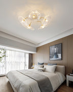 Idrisaria Glass Ceiling Light-Moonnatur