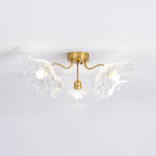 Idrisaria Glass Ceiling Light-Moonnatur