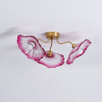 Idrisaria Glass Ceiling Light-Moonnatur