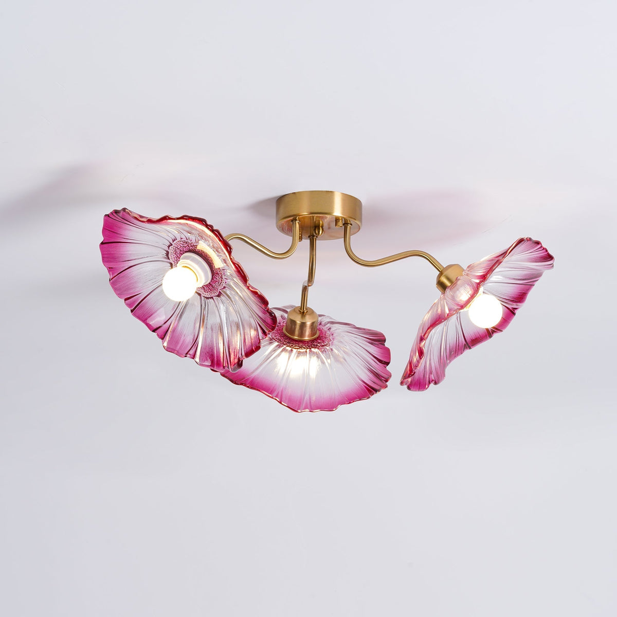 Idrisaria Glass Ceiling Light-Moonnatur
