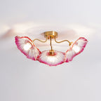 Idrisaria Glass Ceiling Light-Moonnatur
