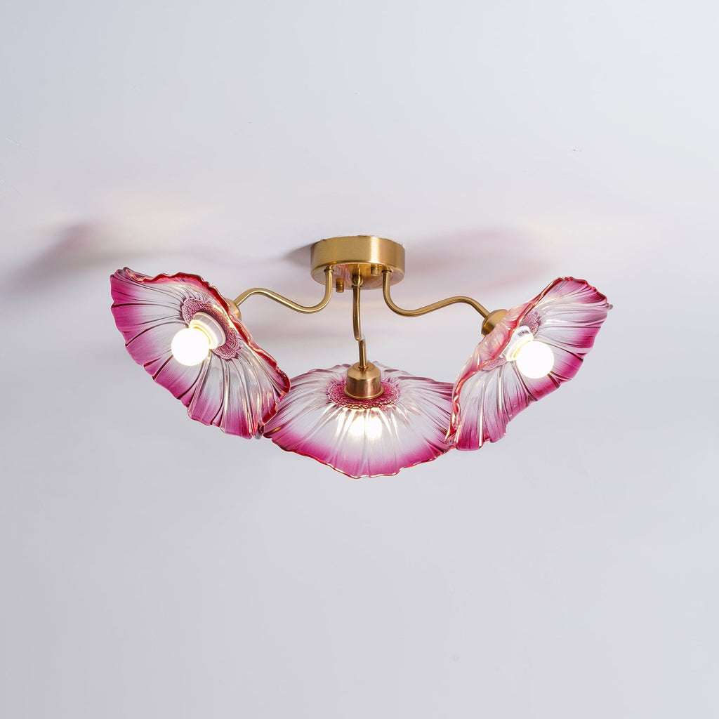 Idrisaria Glass Ceiling Light-Moonnatur